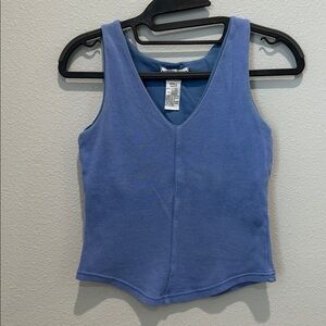 Beautiful vintage blue top with bra support